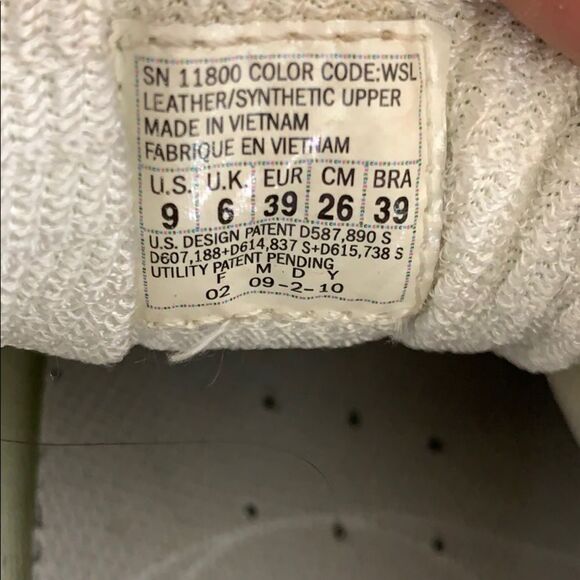 Skechers Shape Ups #11800 White Fitness Shoe Sz 9 - Picture 5 of 7